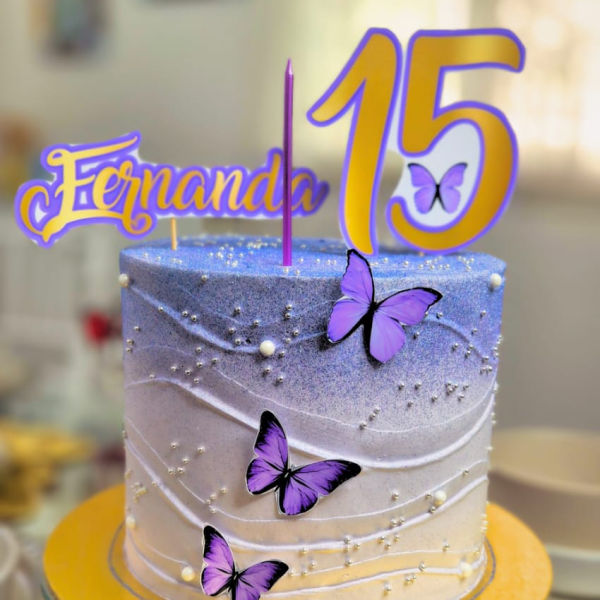 Bolo de aniversário, modelo 01